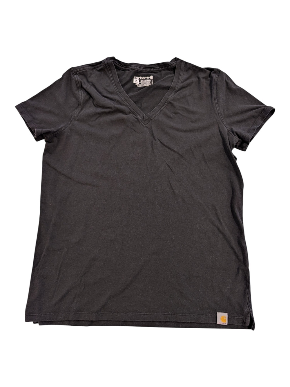 Carhartt Black V-Neck Short Sleeve Tee